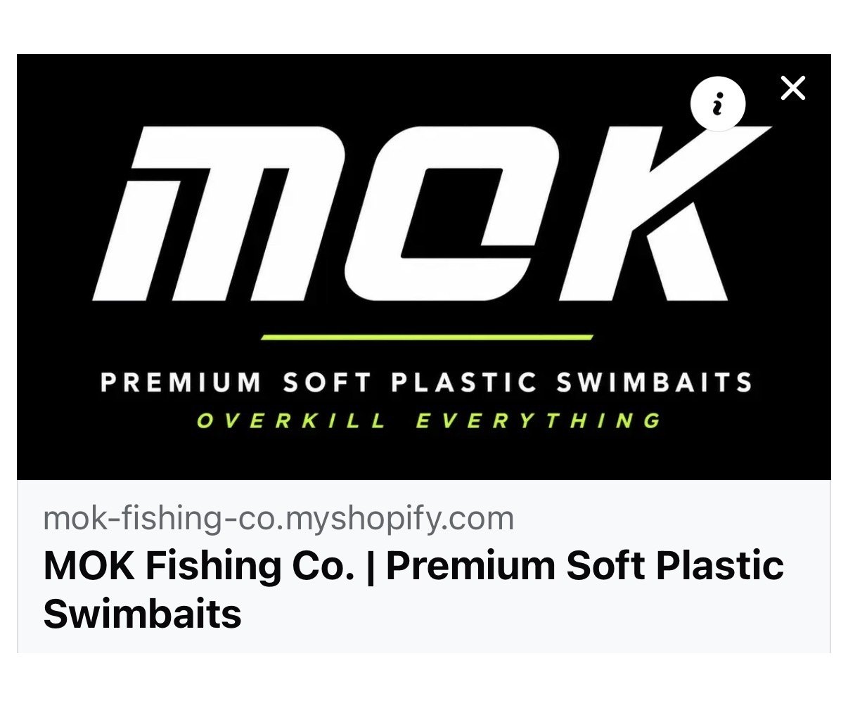 MOK Fishing Co. Shopify social share image